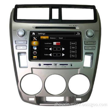 HONDA NEW CITY car dvd player gps navigation bluetooth dvbt isdb-t tv radio stereo